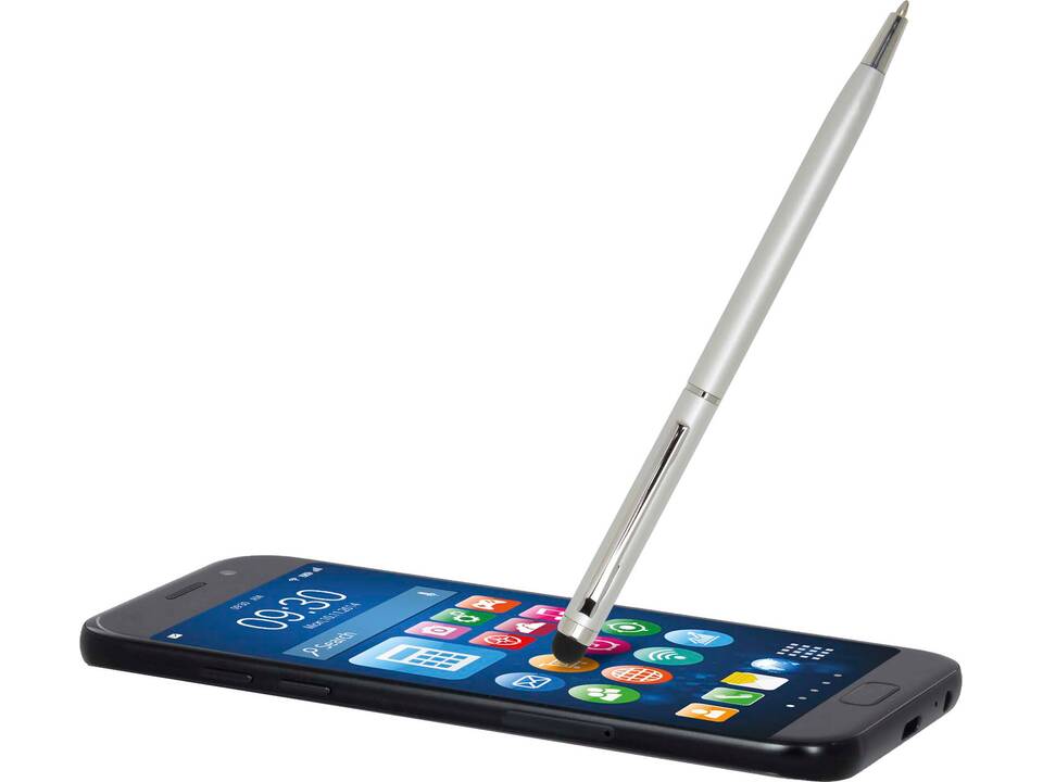 Ore aluminium balpen met stylus 24