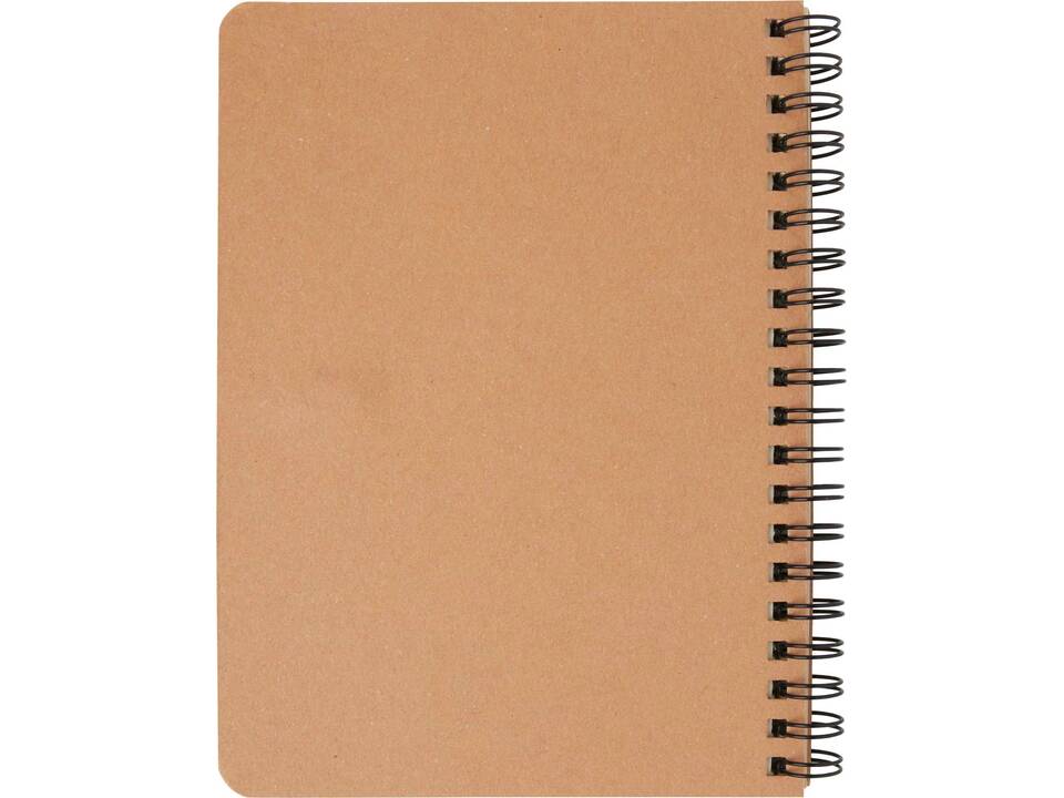 Gerecycled notitieboek met pen 8