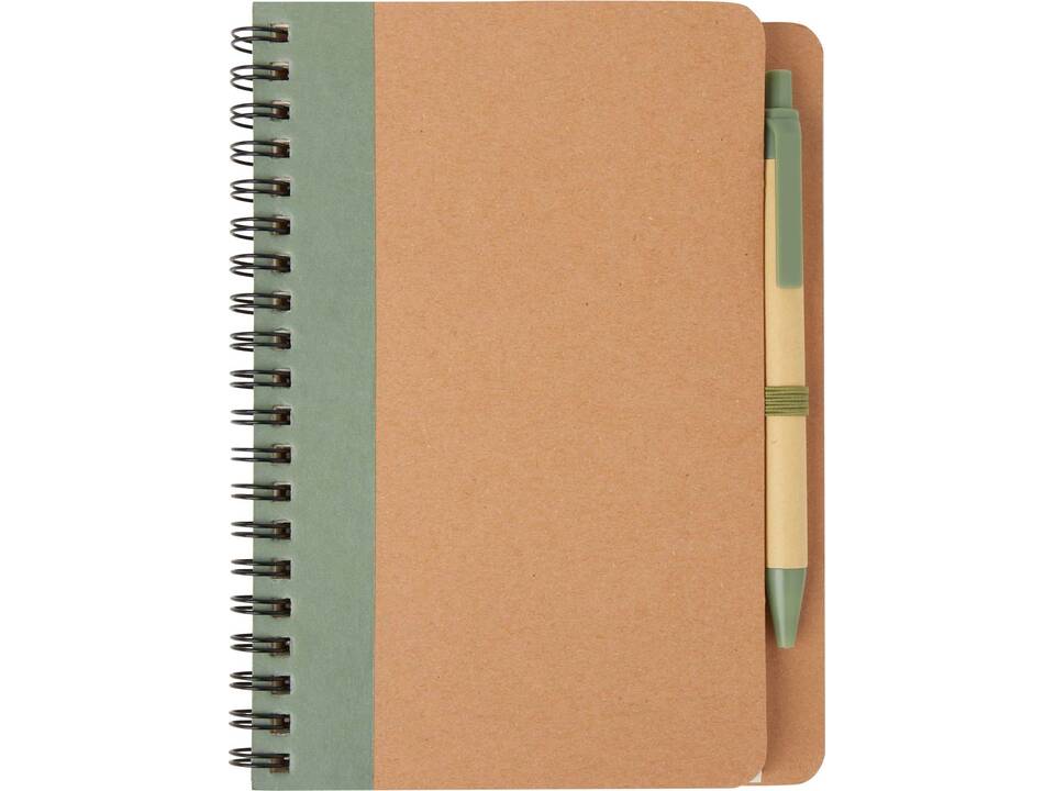 Gerecycled notitieboek met pen 9