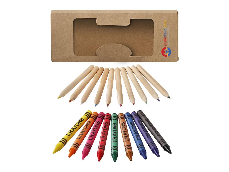 Kleurtjes en waskrijtjes set 7