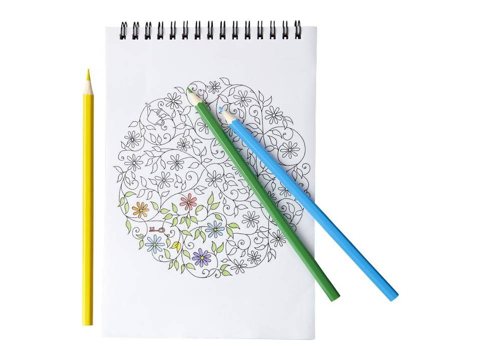 Kleurenset met papier 1