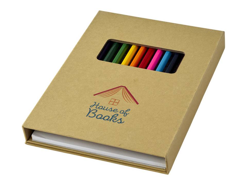Set kleurtjes met papier 3