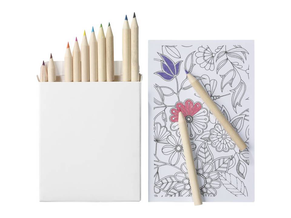 22-delige doodle kleurset 1