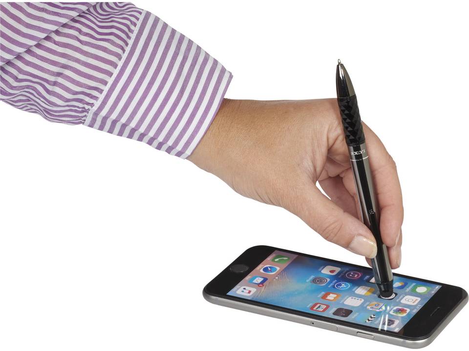 Luxe aluminium balpen met stylus 4