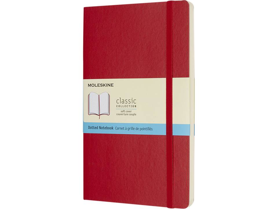 Classic Large soft cover notitieboek met stippel papier 3