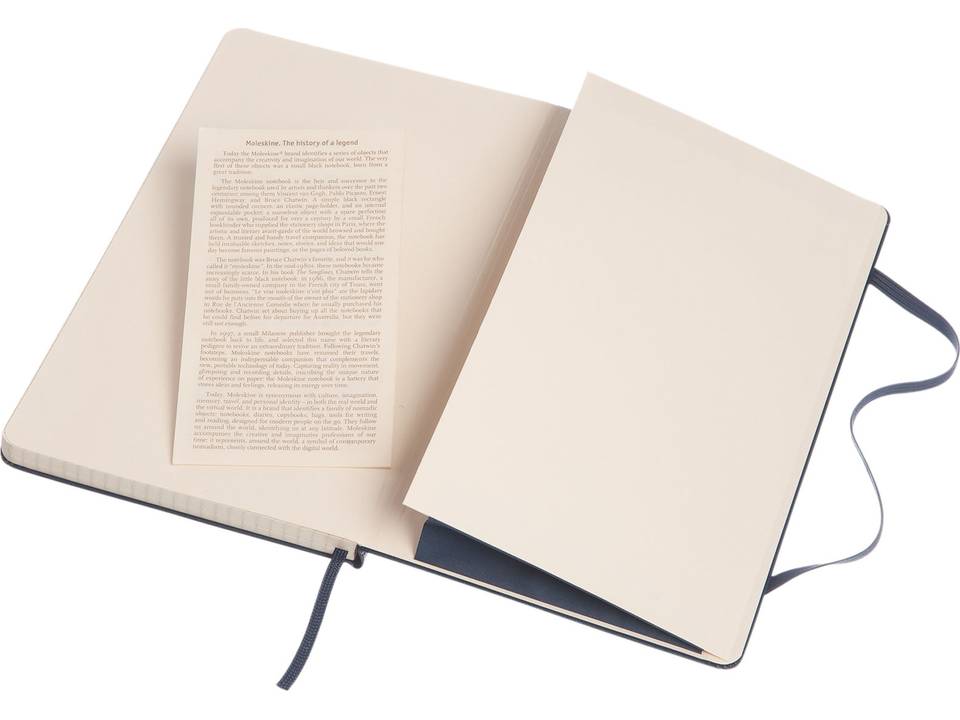 Classic Large hard cover notitieboek met ruitjes papier 5