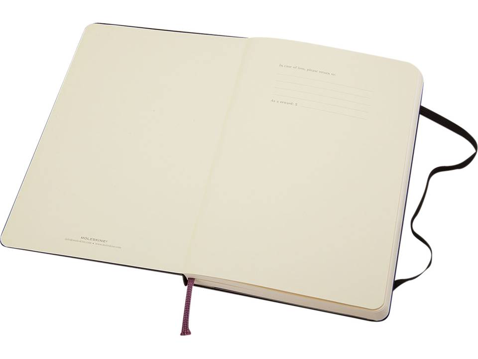 Moleskine Classic notitieboek met harde cover en effen papier 6