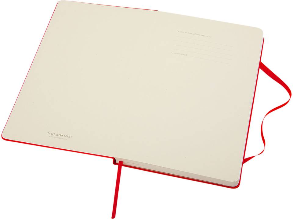 Classic Moleskine hard cover notitieboek met effen papier 14