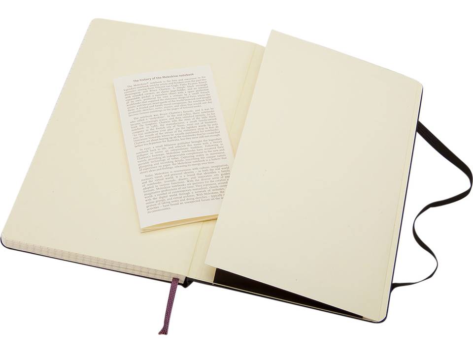 Moleskine Classic hard cover notitieboek met ruitjes papier 13
