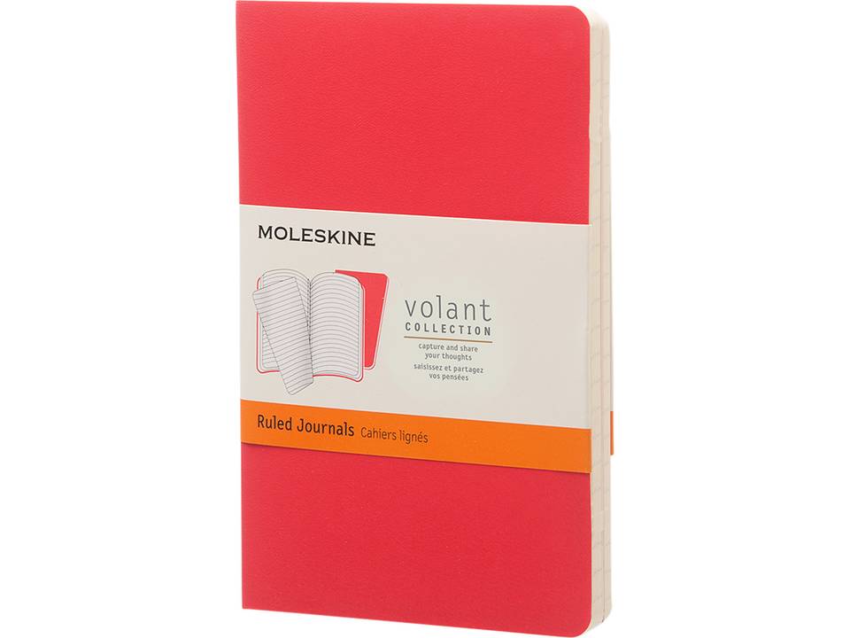 Moleskine Volant Journal notitieboek met gelinieerd papier 4