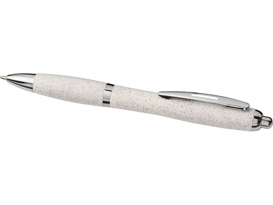 Nash balpen van tarwestro met verchroomde punt 6