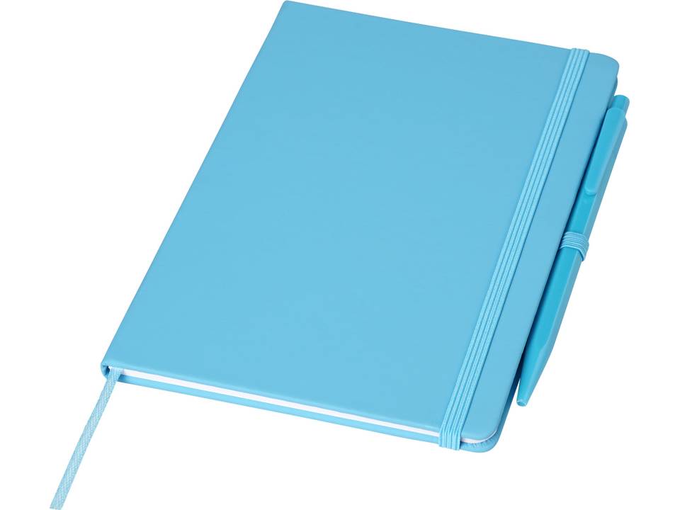 Prime middelgroot formaat notitieboek met pen 12