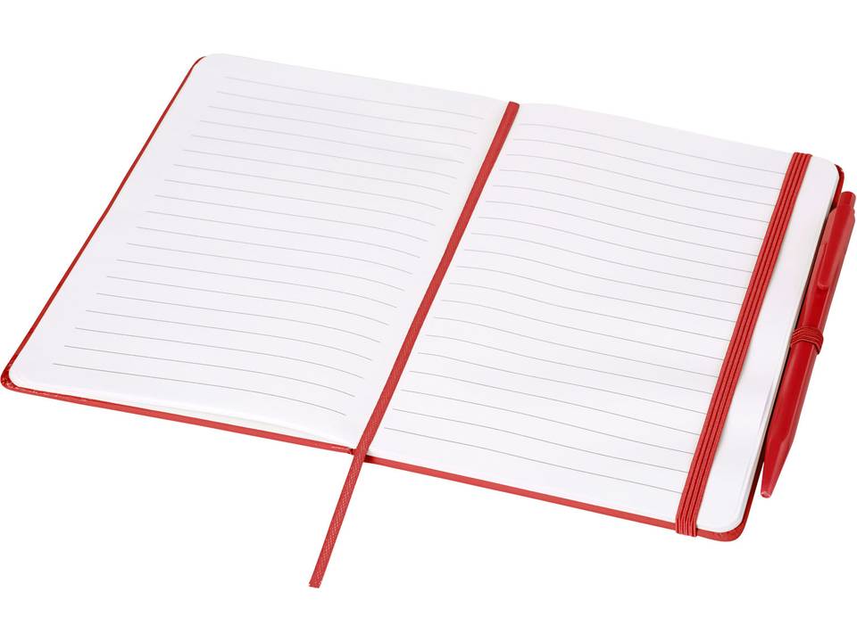 Prime middelgroot formaat notitieboek met pen 26