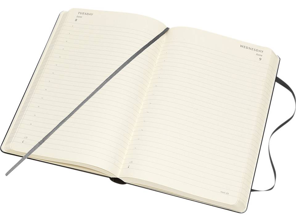 Moleskine 12M dagelijkse planner met harde kaft 1
