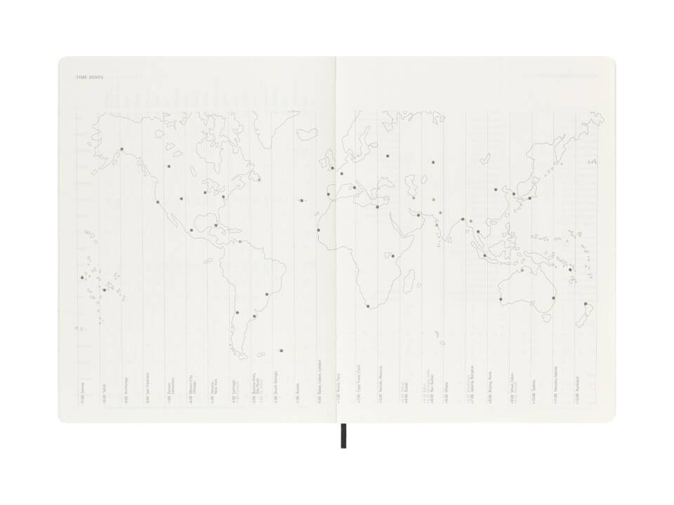 Moleskine 12M wekelijkse planner met zachte kaft 16