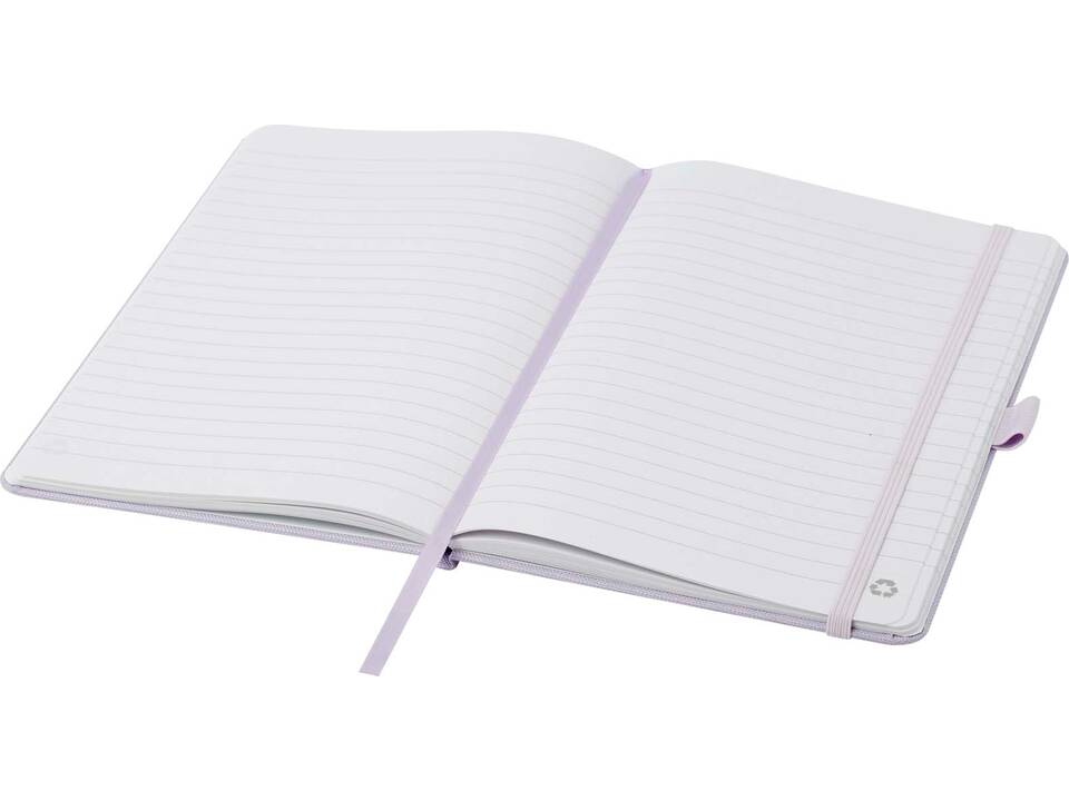 Notitieboek van gerecycleerd papier met gerecycleerde PET cover 5