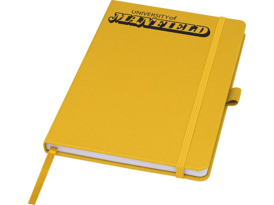 Notitieboek van gerecycleerd papier met gerecycleerde PET cover 46