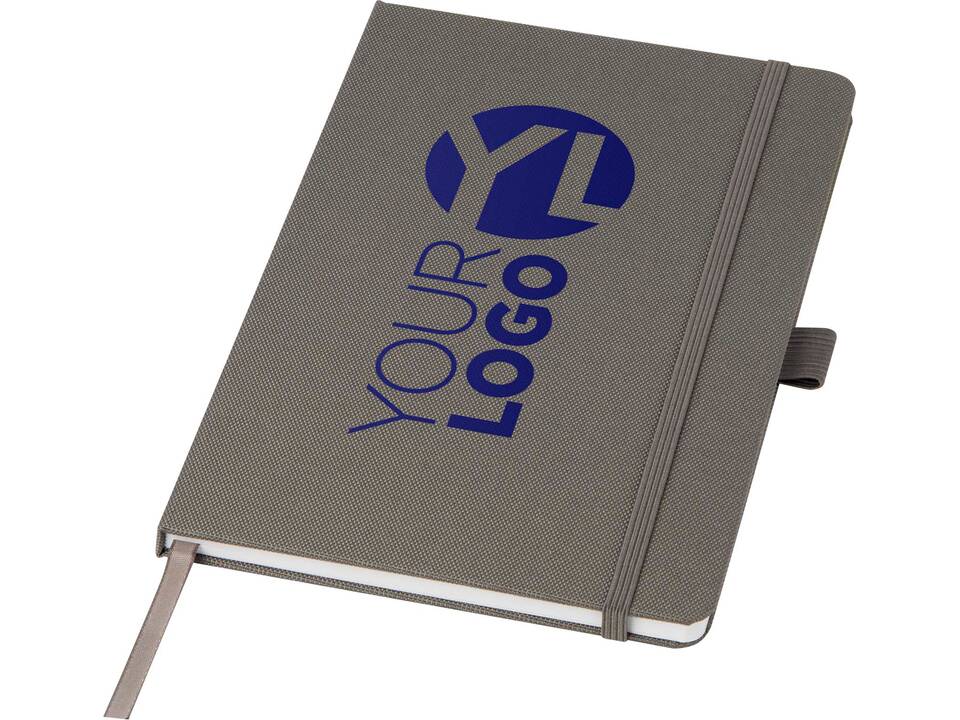 Notitieboek van gerecycleerd papier met gerecycleerde PET cover 23