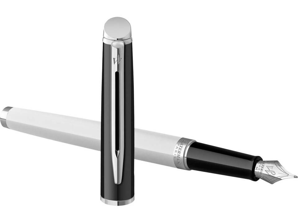 Waterman Hemisphere vulpen met kleurblokken en palladium afwerking 2