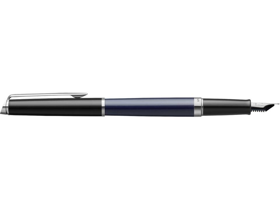 Waterman Hemisphere vulpen met kleurblokken en palladium afwerking 6