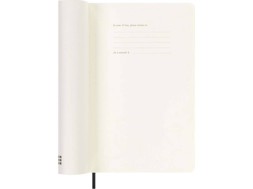 2025 Moleskine 100% VEGEA® Boa 12M L weekplanner met zachte kaft 4