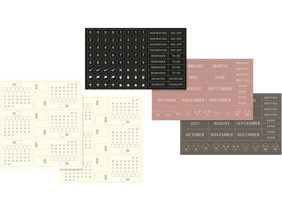 Moleskine ongedateerde weekplanner met harde kaft L 7