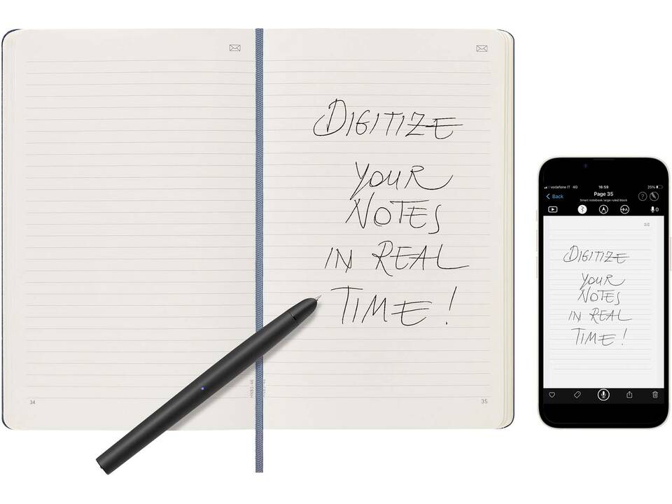 Moleskine Smart notitieboek - gelijnd L 6