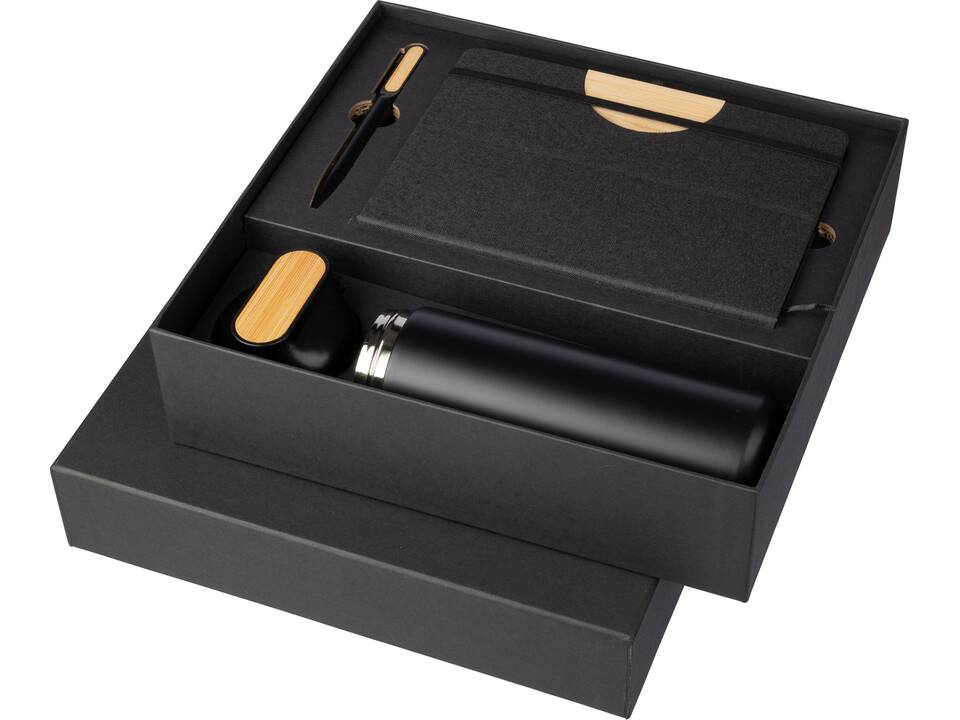 Zwart kartonnen geschenkset 1