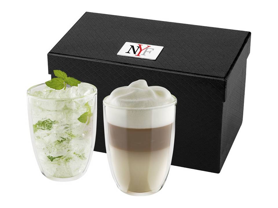 Cadeauset met 2 glazen - 2x 300 ml 2