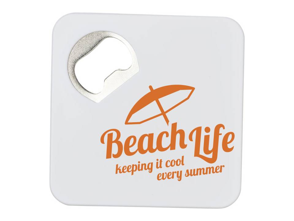 Onderzetter met flesopener 24