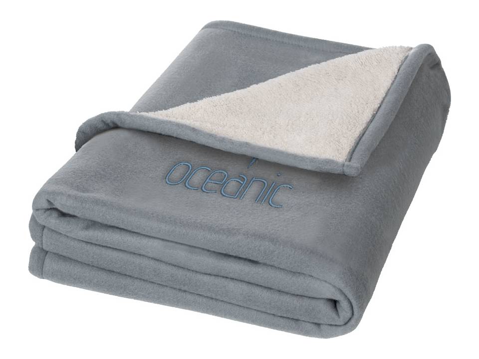 Plaid uit superzachte sherpa wol 1