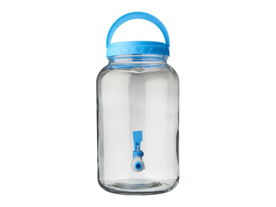 Dispenser set met 4 glazen - 3 Liter 4
