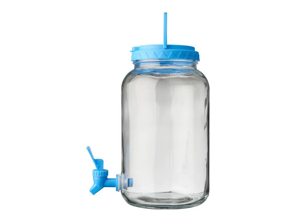 Dispenser set met 4 glazen - 3 Liter 2