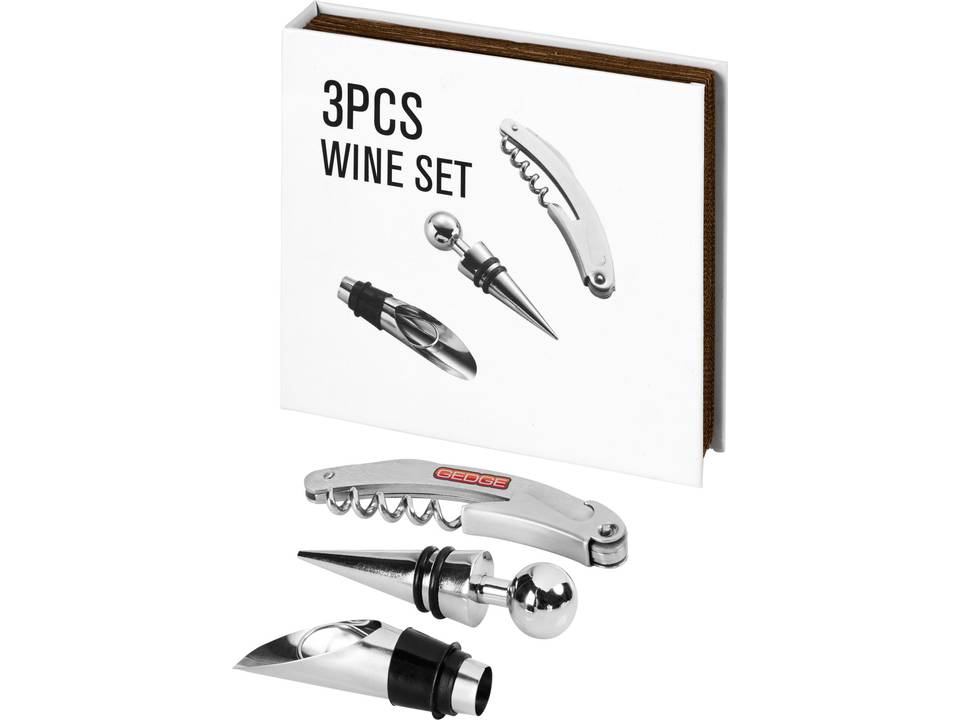 Nantes 3 delige wijn cadeauset 2