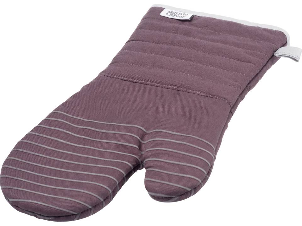 Katoenen ovenwant met anti slip siliconen 8