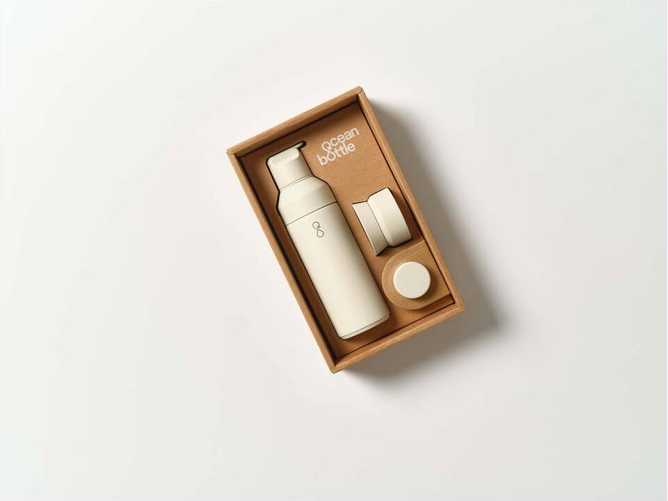 Ocean Bottle 500 ml 3-in-1 geschenkset 2