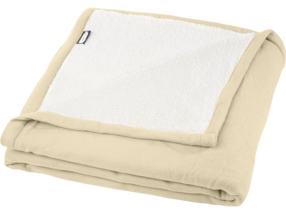 RPET polair fleece en sherpa deken 4