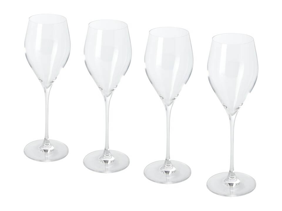 4-delige prosecco glazen set 1