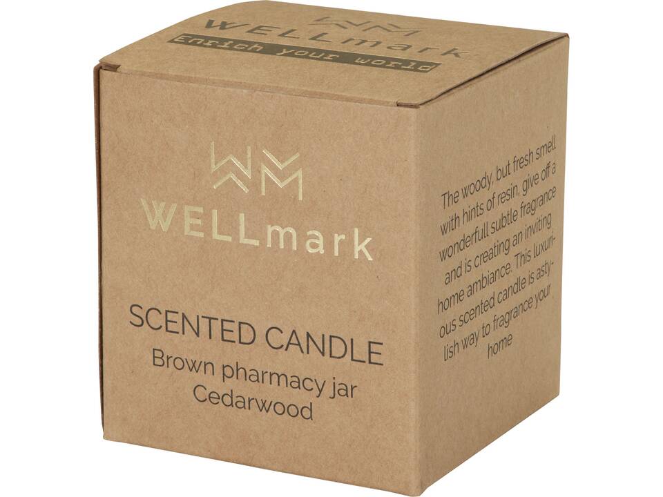 Wellmark Let 's Get Cozy 650 g geurkaars - cederhoutgeur 2