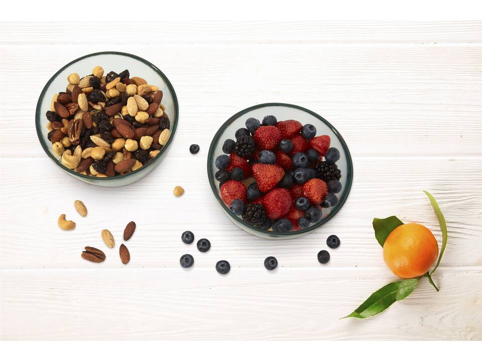 2-delige salade kommen set van gerecycled glas - 700 ml 6