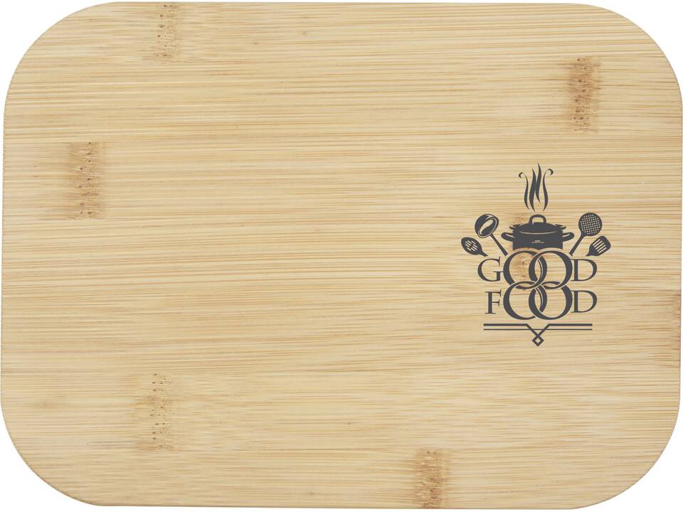 Roby glazen lunchtrommel met bamboe deksel - 1000 ml 1