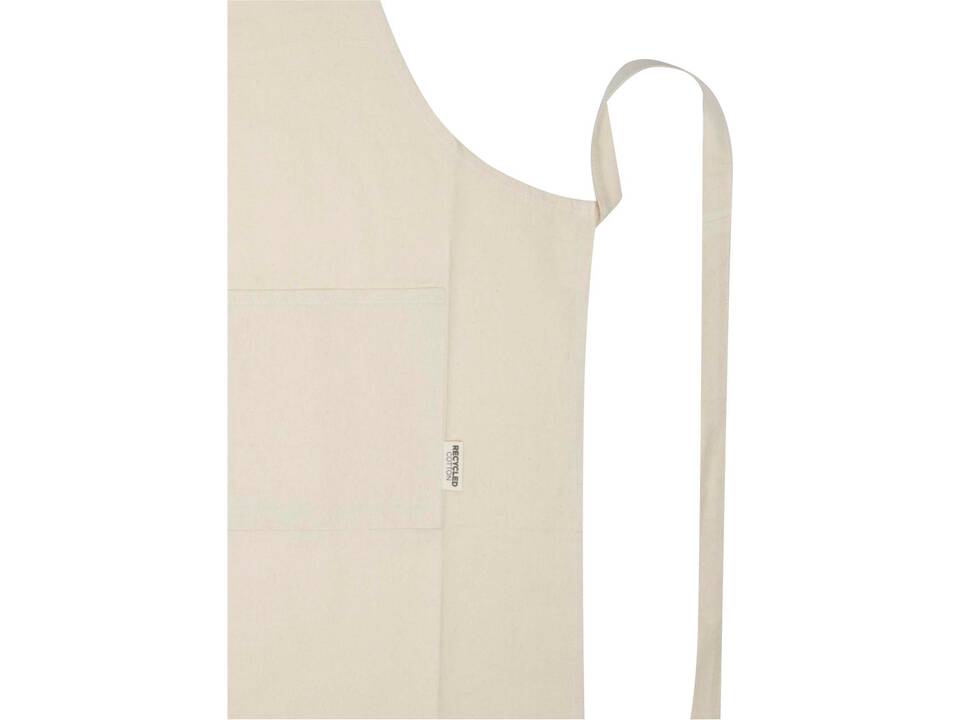 Nia schort van 200 g/m² gerecycled katoen 19