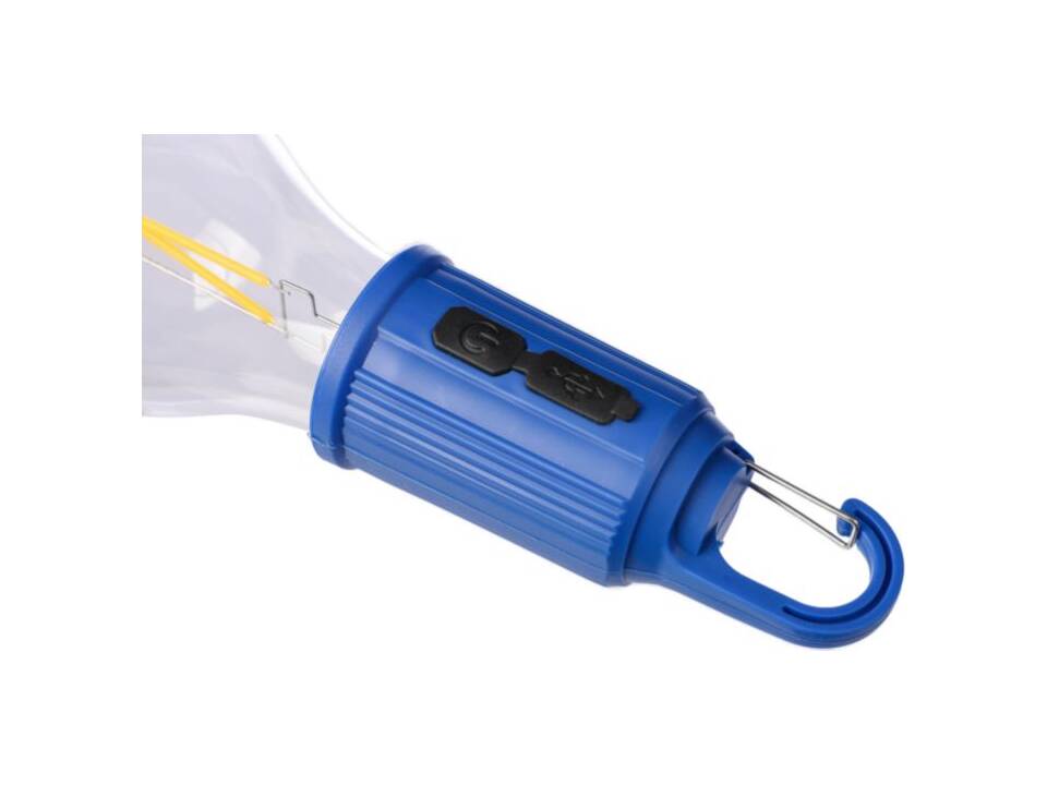 Oplaadbare gloeilamp met karabijnhaak 2