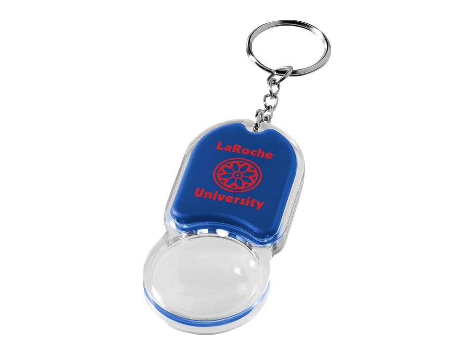 Sleutelhanger met vergrootglas 14