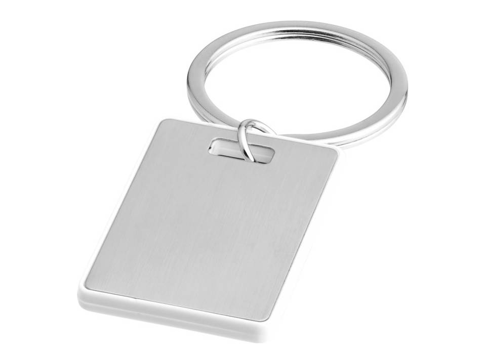 Klassieke sleutelhanger rechthoek 4