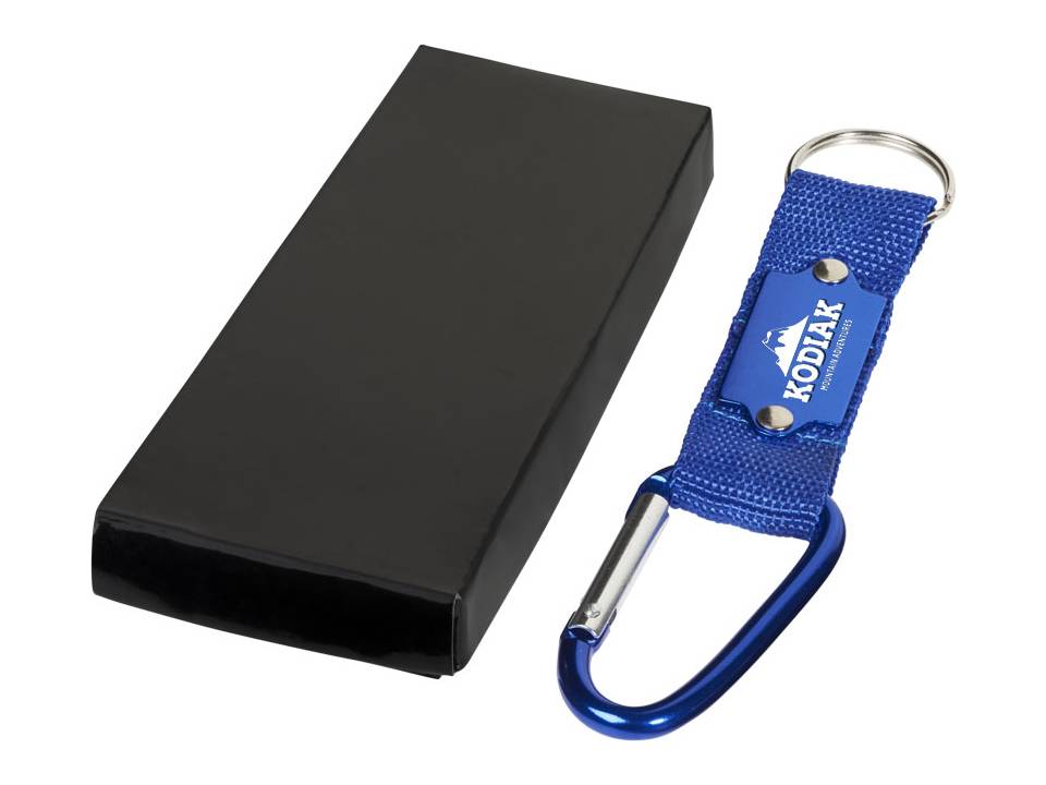 Sleutelhanger met karabijn in geschenk verpakking 12