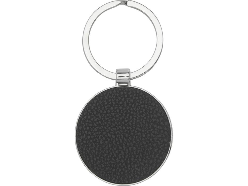 Paolo PU lederen ronde sleutelhanger 5