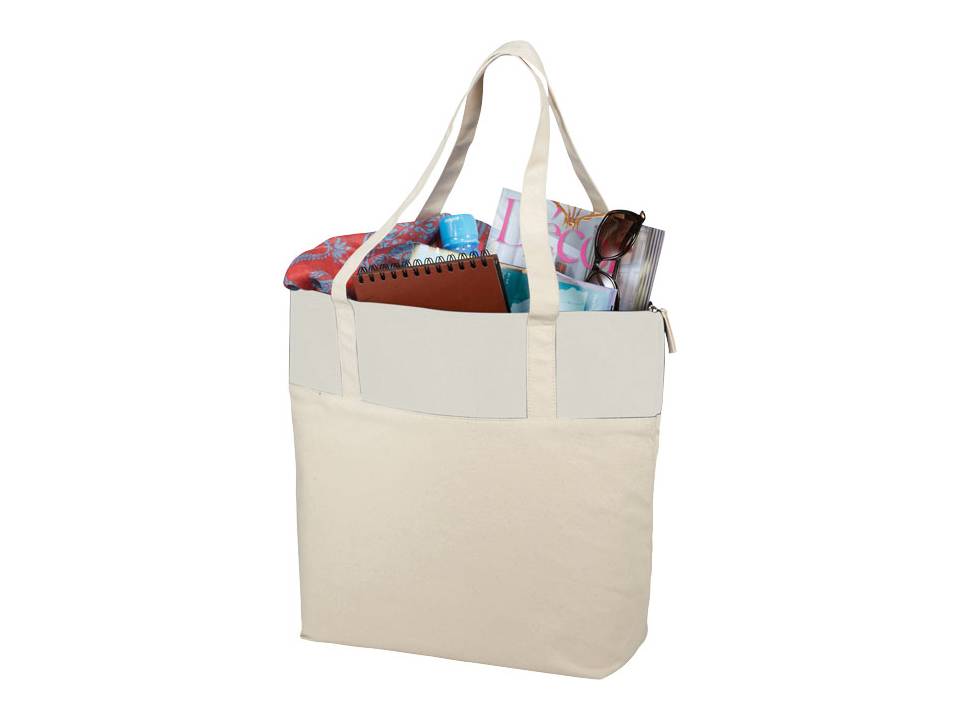 Jute en katoenen tas 7