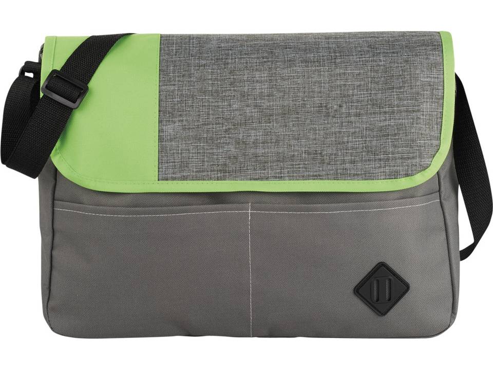 Elegante schoudertas met flap 13