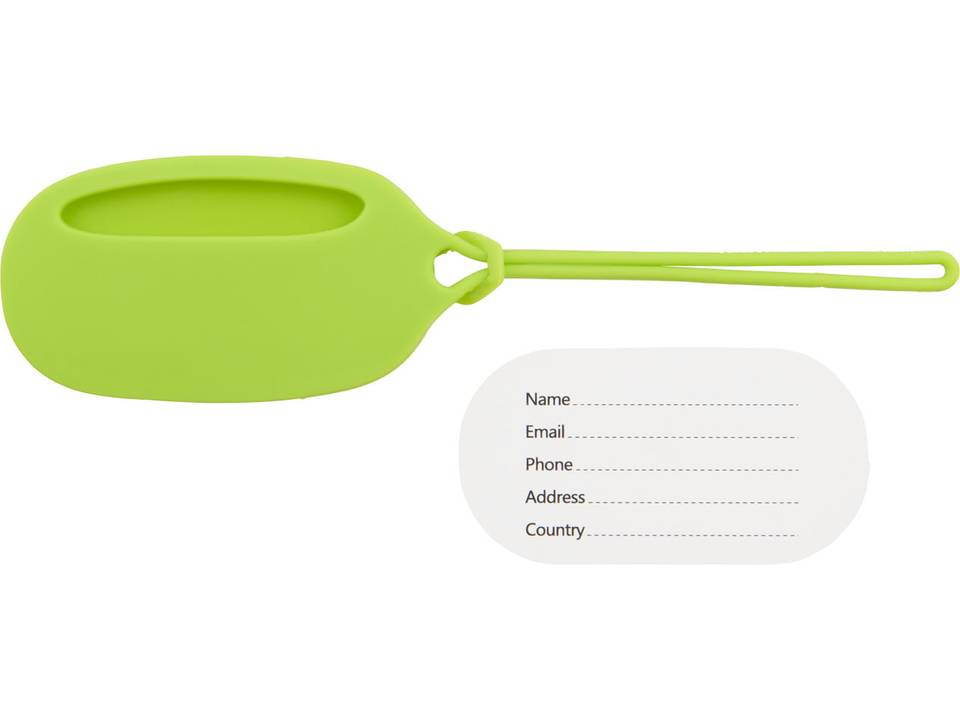 Bagagelabel met sluiting 2